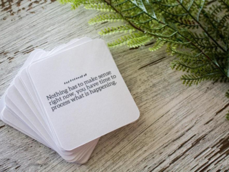 Grief Affirmation Cards