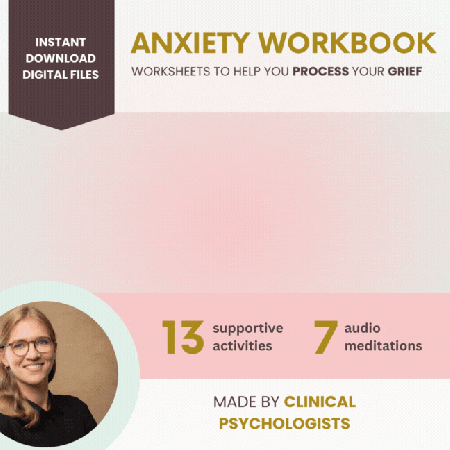 Anxiety Worksheet Bundle for Mental Health Professionals