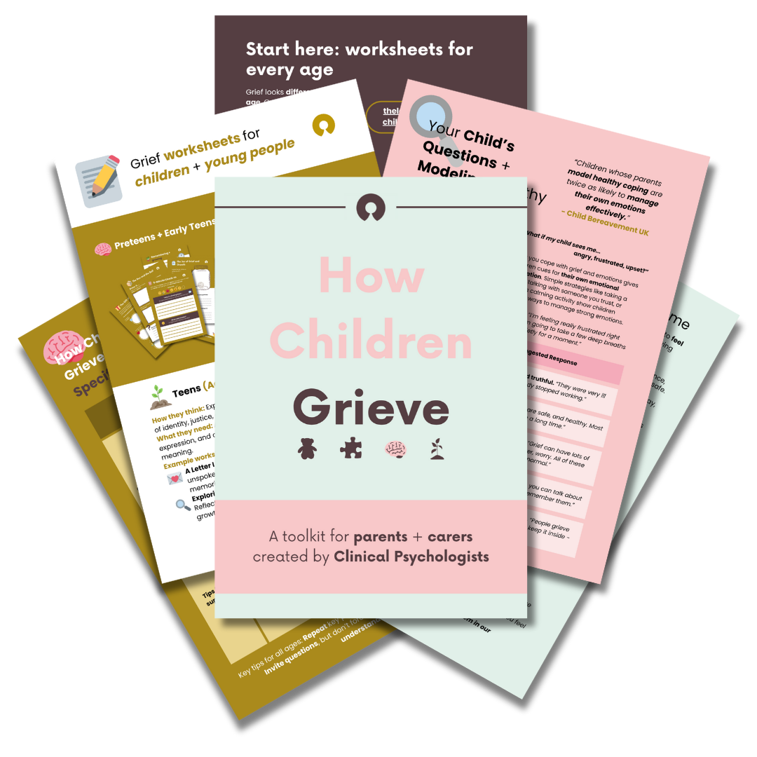 UK Bereavement Support: Help for Grieving Children, Young People, and ...