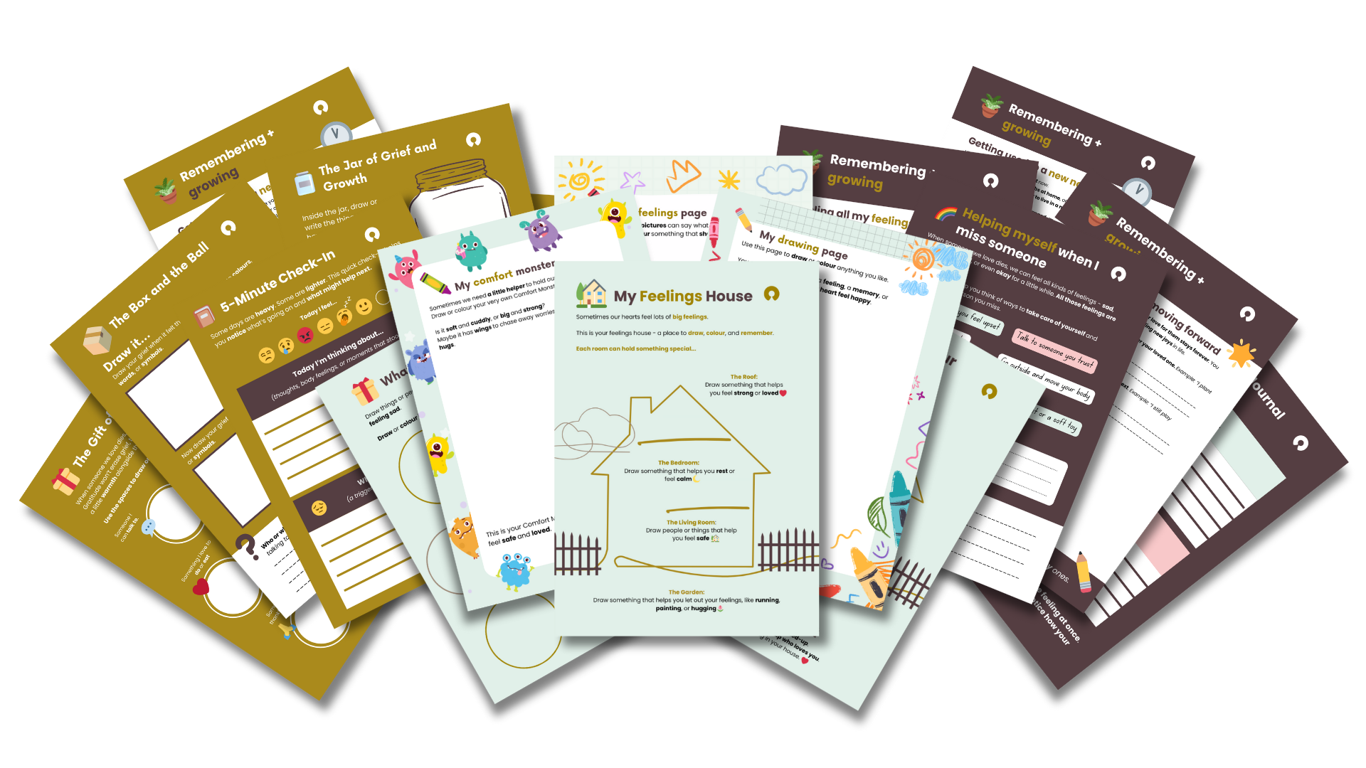 ✍️ New: Grief Worksheets for Children and Young People