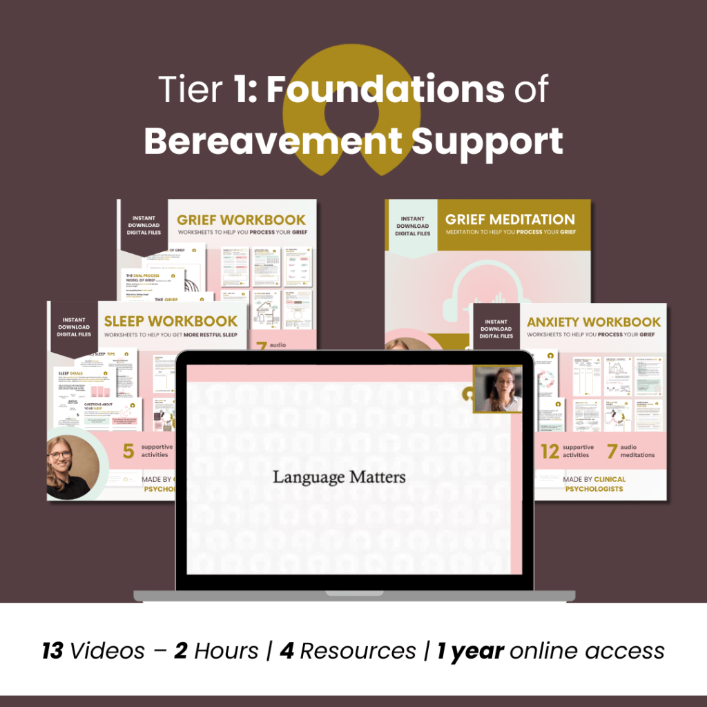 📢 Our New Course: Foundations of Bereavement Support