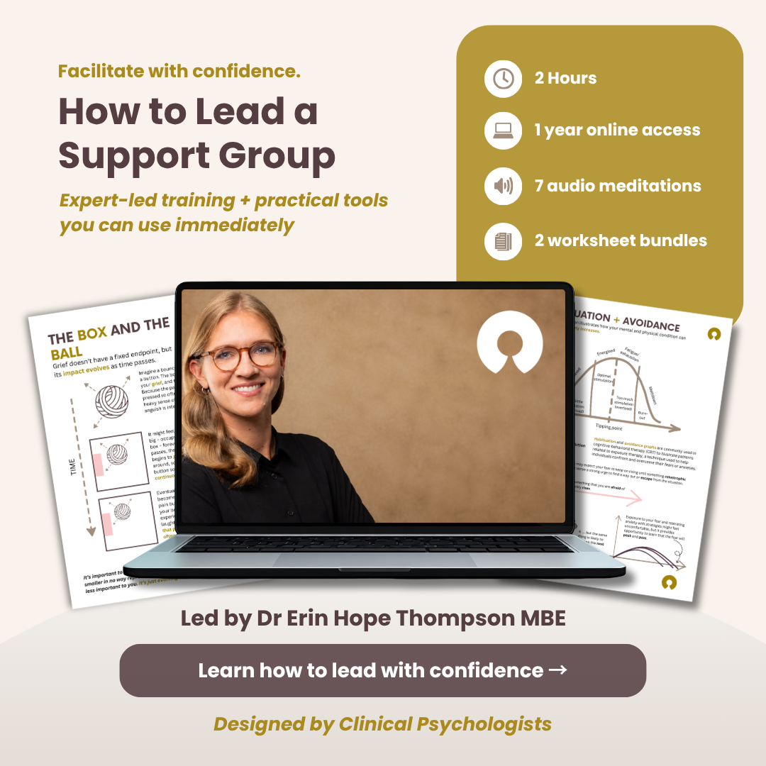 How to Lead a Support Group