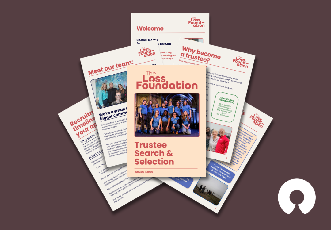 Could you help shape the next chapter of The Loss Foundation?